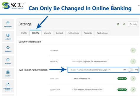 scu online banking sign on.